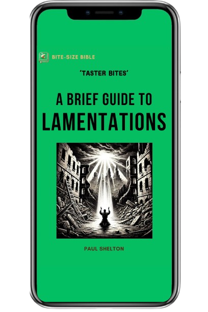 Lamentations Mobile App Bible Study Guide